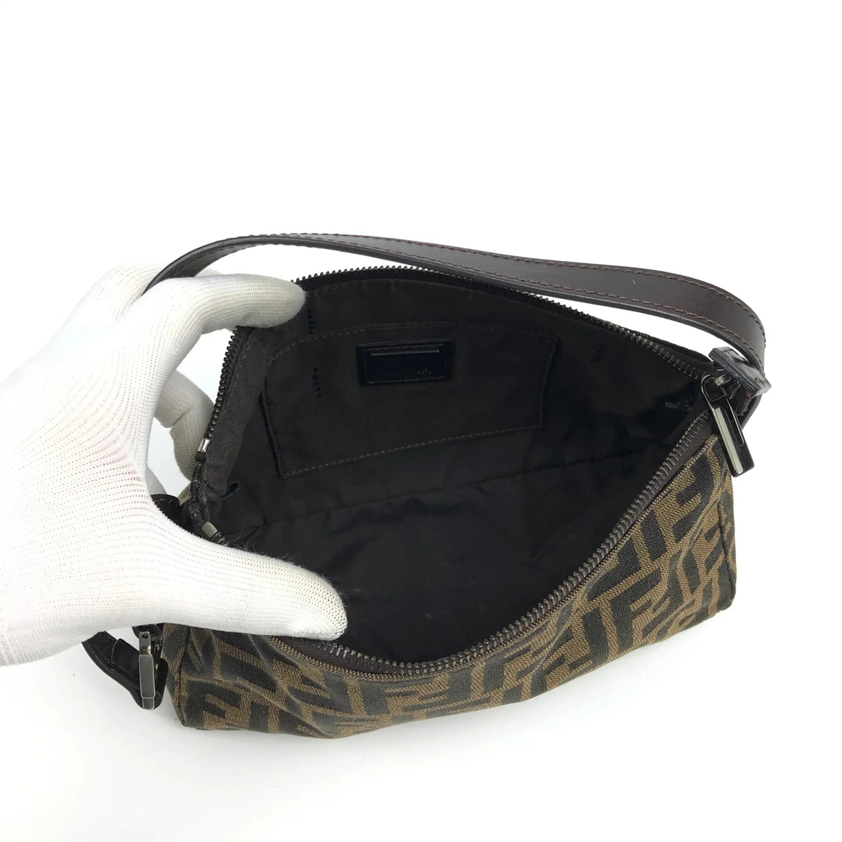 FENDI ZUCCA SHOULDER BAG