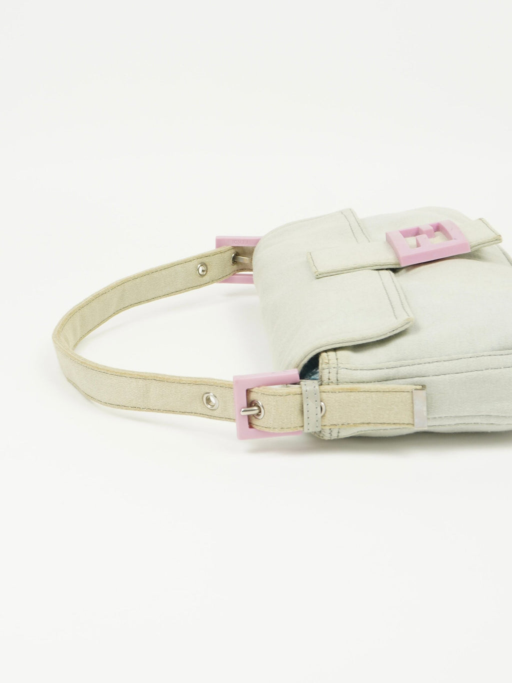 FENDI BAGUETTE WITH PINK HARDWARE
