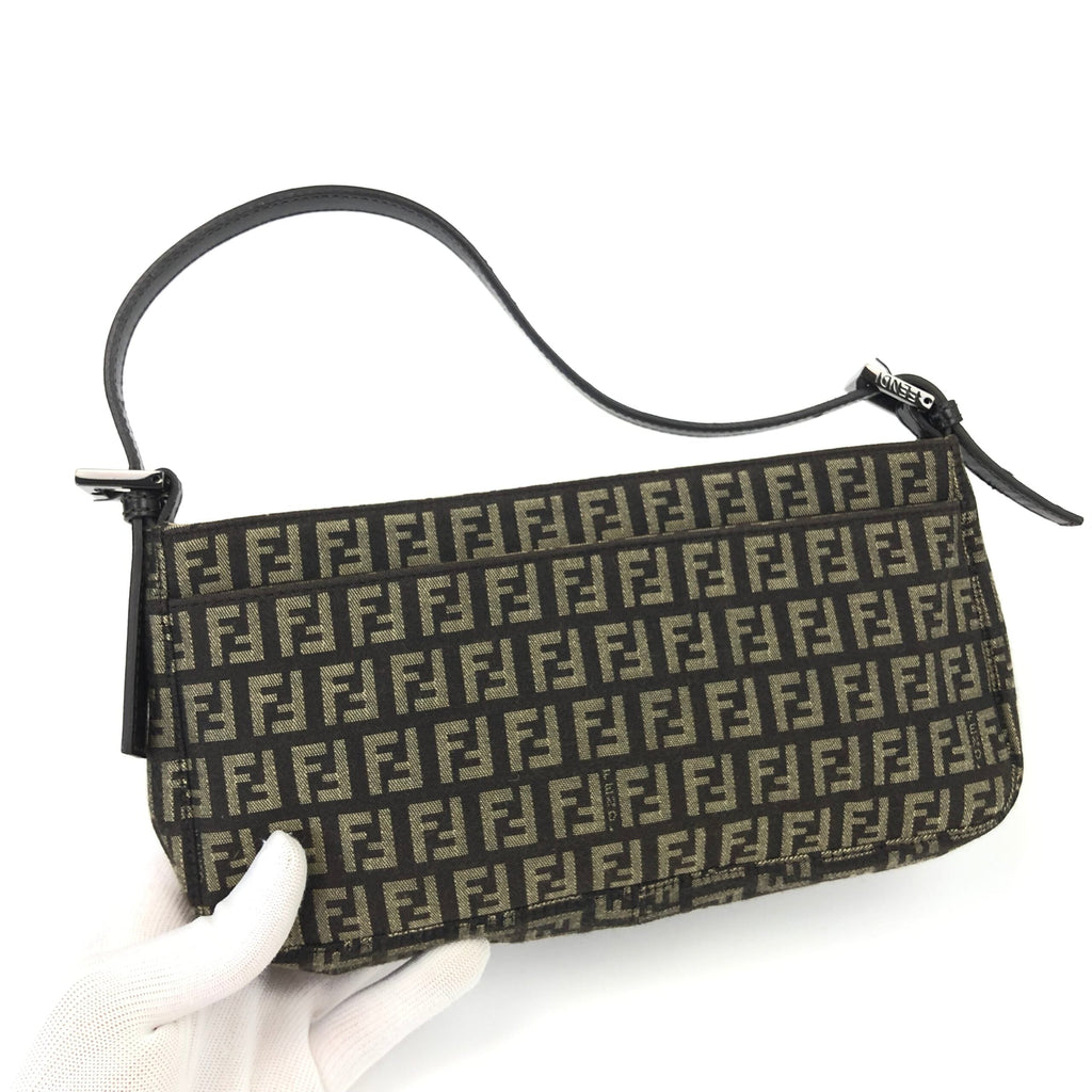 FENDI ZUCCA SHOULDER BAG