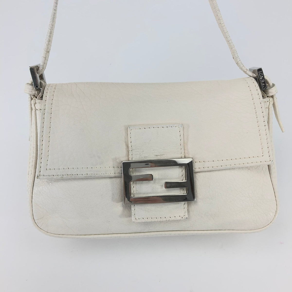 FENDI LEATHER BAGUETTE BAG
