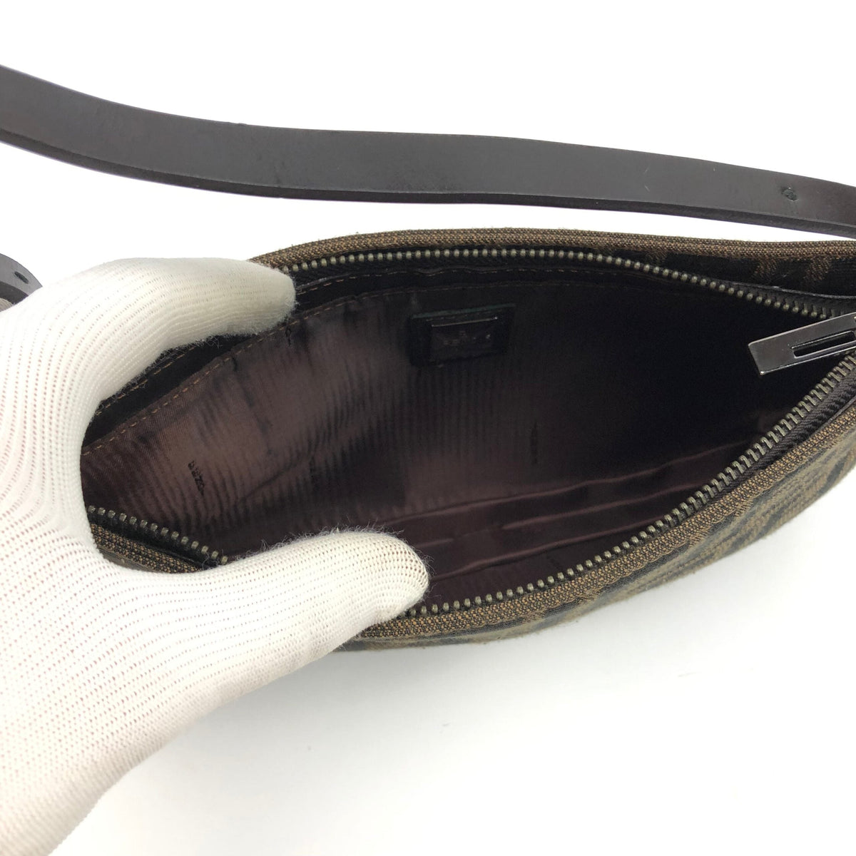 FENDI ZUCCA SHOULDER BAG