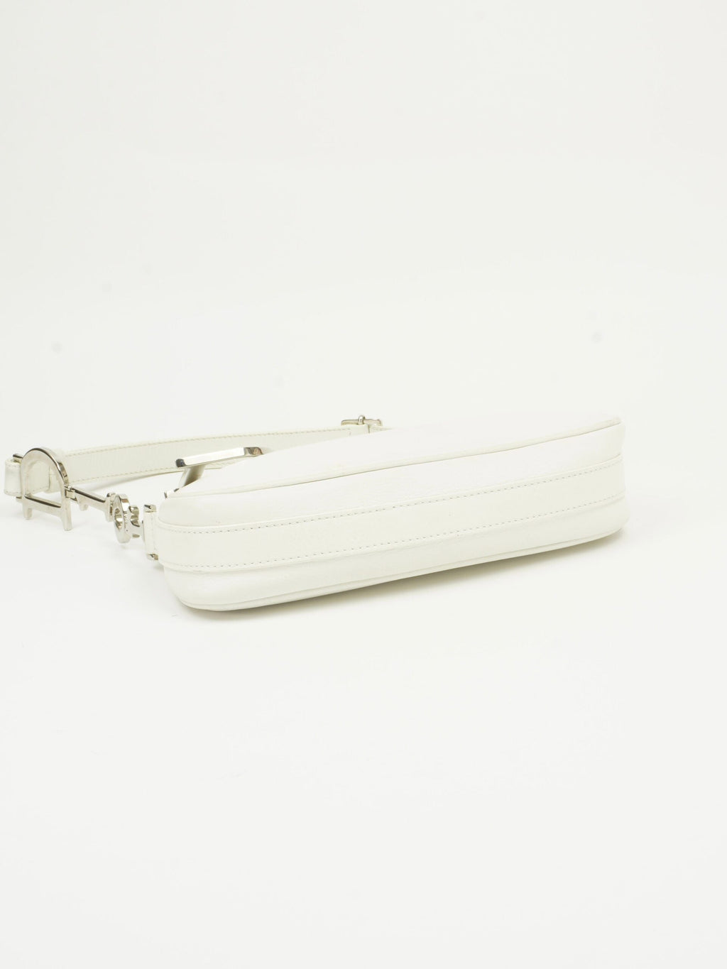 CHRISTIAN DIOR BAG WITH SILVER HARDWARE