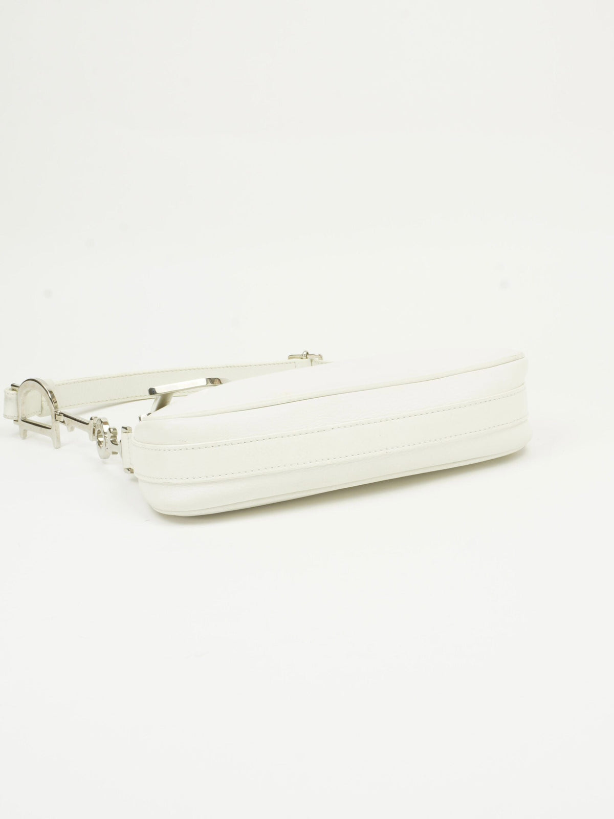 CHRISTIAN DIOR BAG WITH SILVER HARDWARE