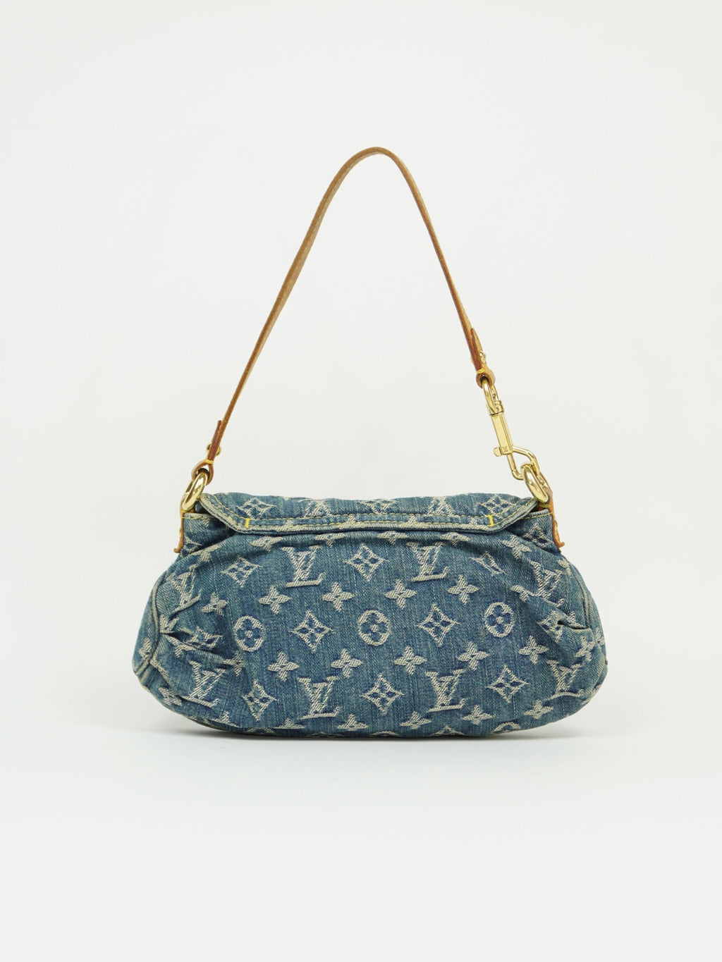 LOUIS VUITTON DENIM PLEATY BAG