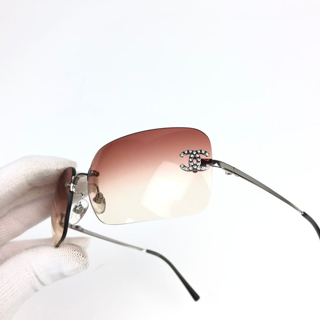 CHANEL RIMLESS SUNGLASSES
