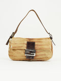 FENDI CALF HAIR BAGUETTE