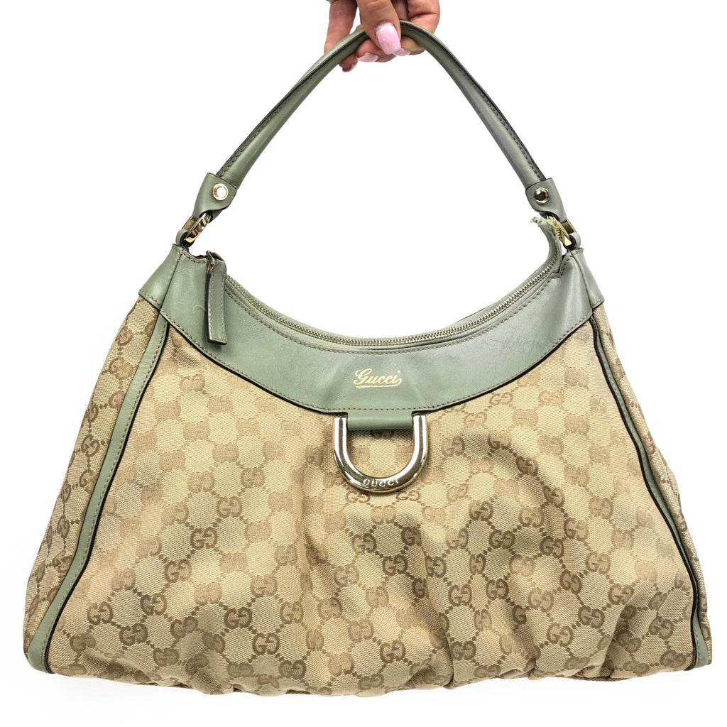 GUCCI MONOGRAM ABBEY BAG
