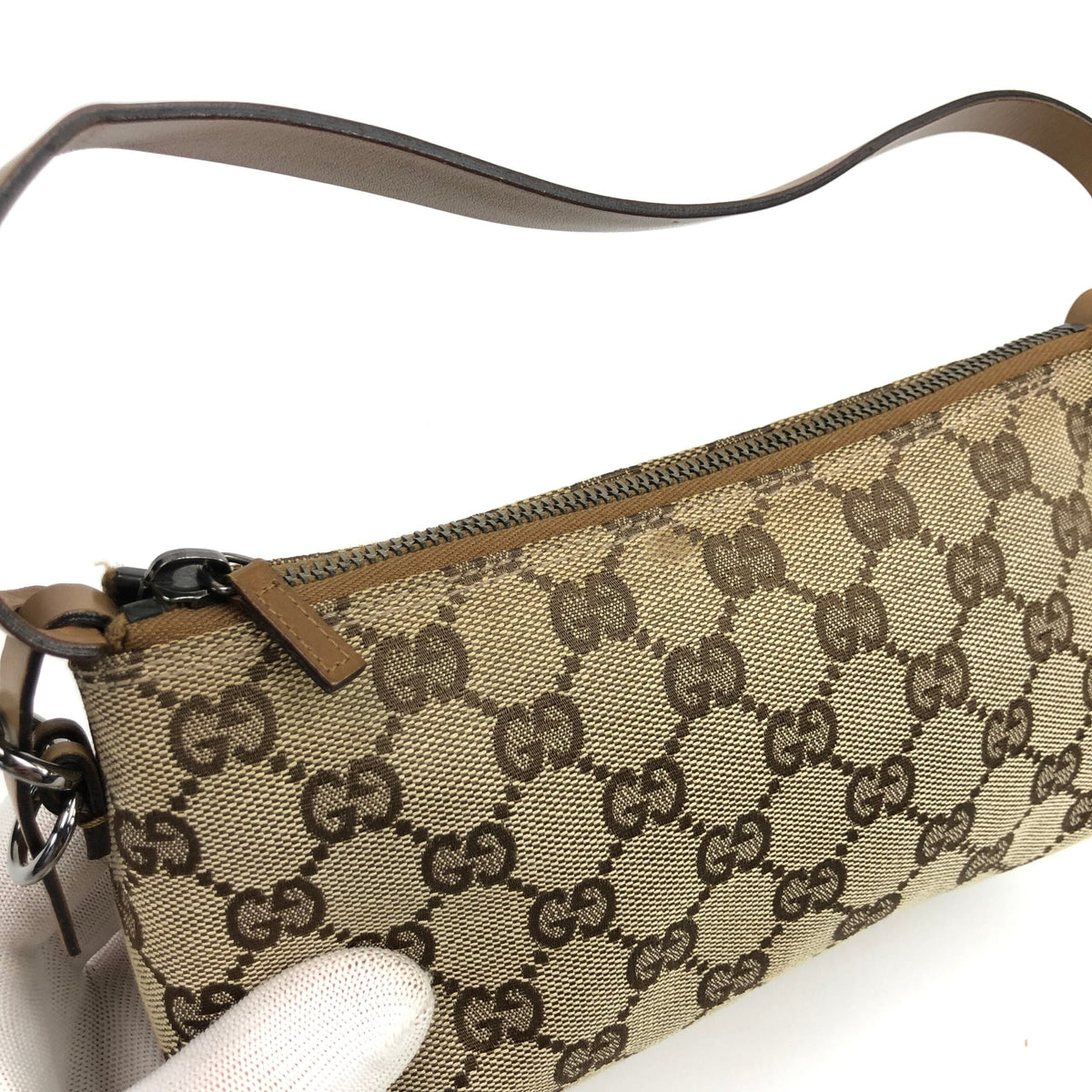 GUCCI MONOGRAM SHOULDER BAG
