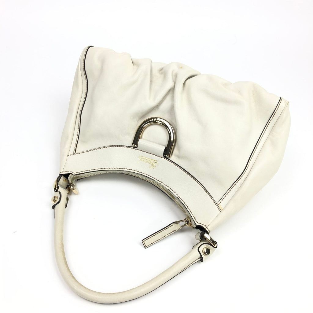 GUCCI ABBEY LEATHER SHOULDER BAG