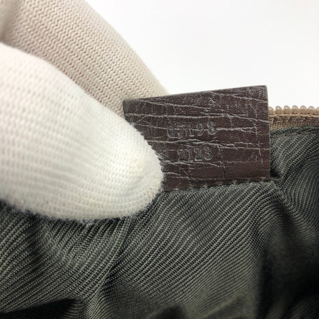 GUCCI MONOGRAM SHOULDER BAG