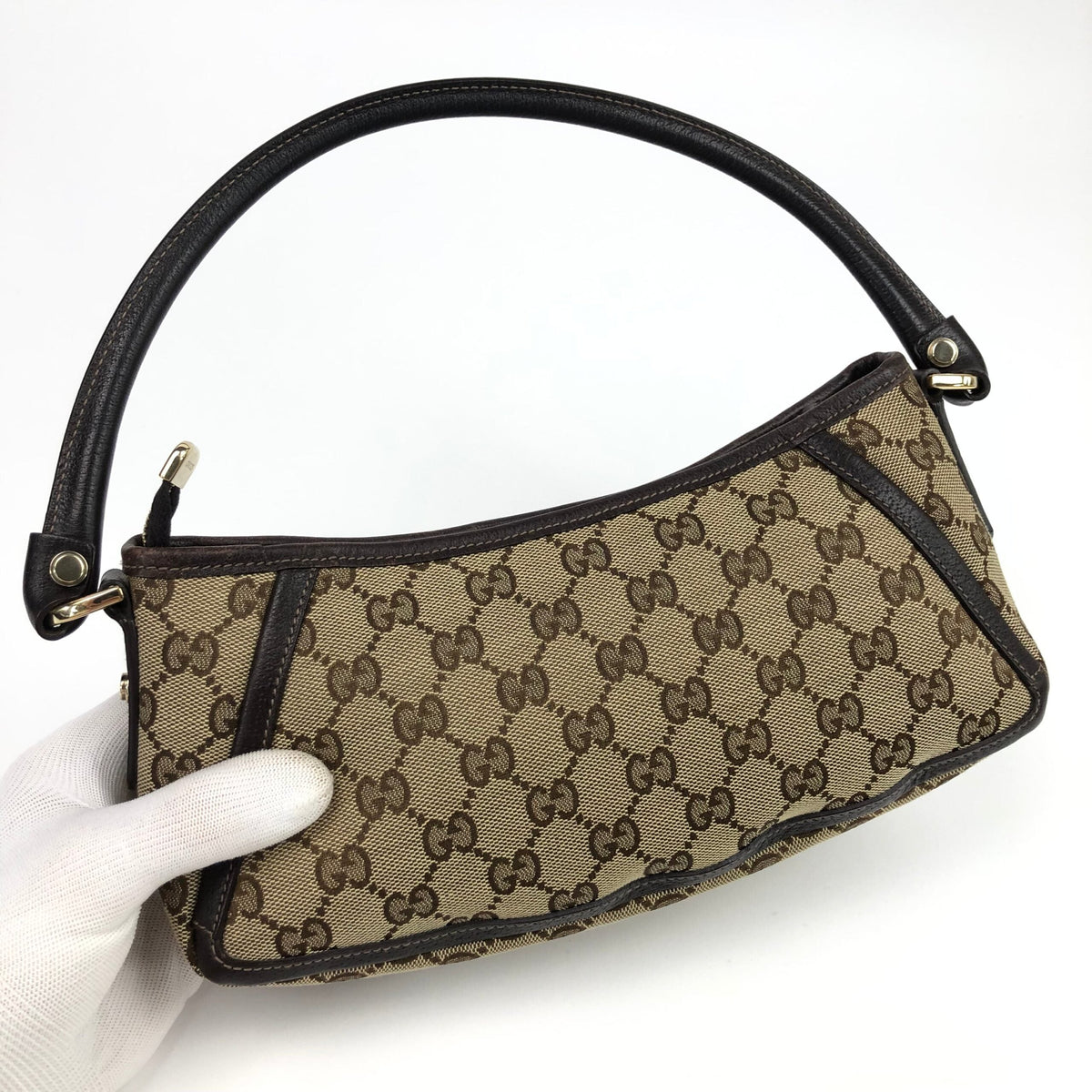 GUCCI MONOGRAM SHOULDER BAG