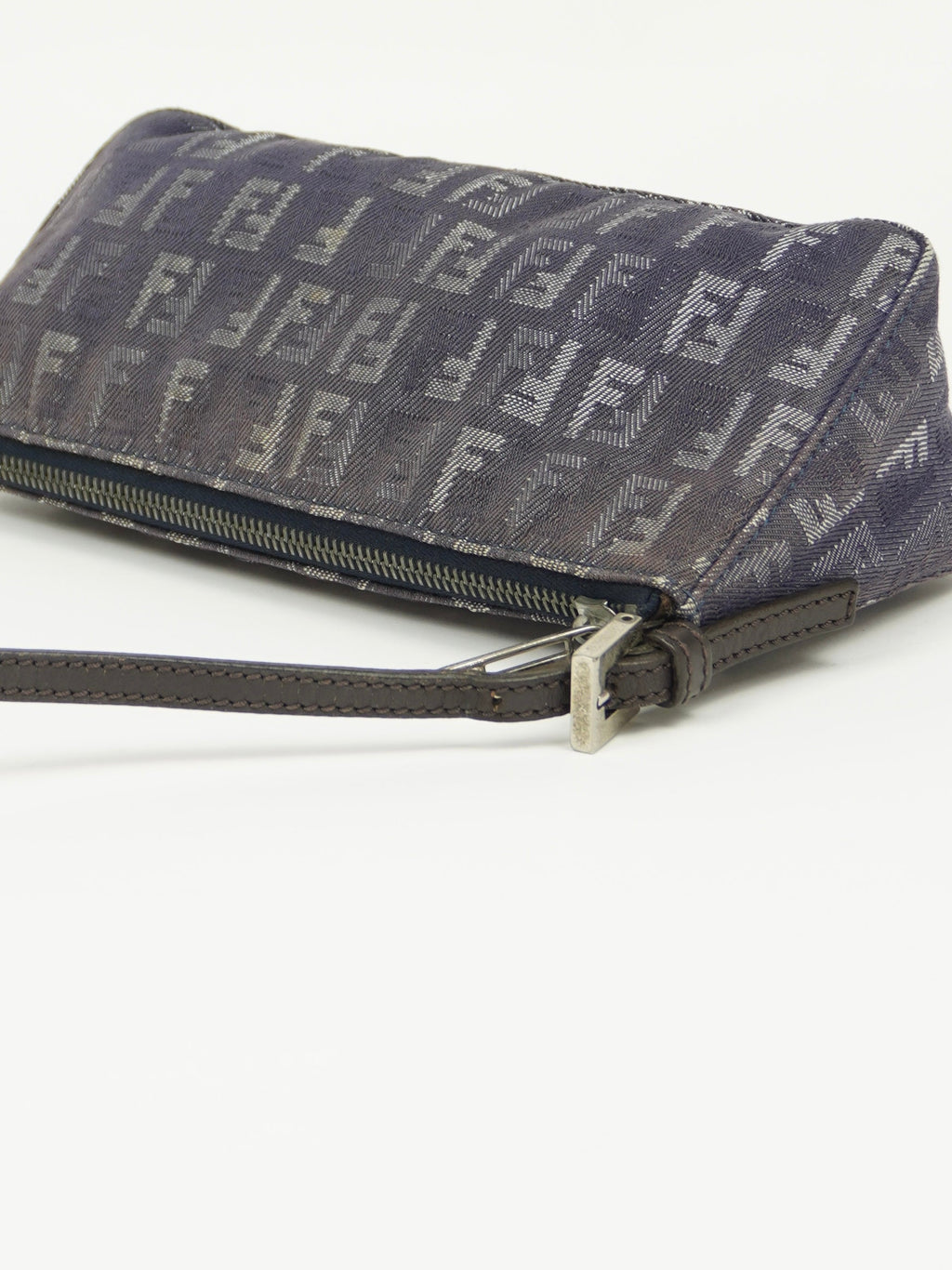 FENDI DENIM ZUCCA SHOULDER BAG