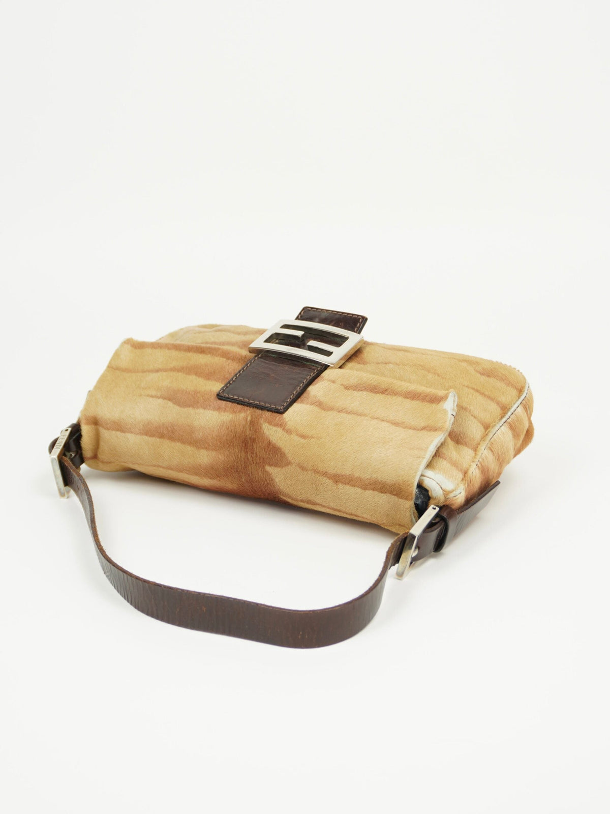 FENDI CALF HAIR BAGUETTE