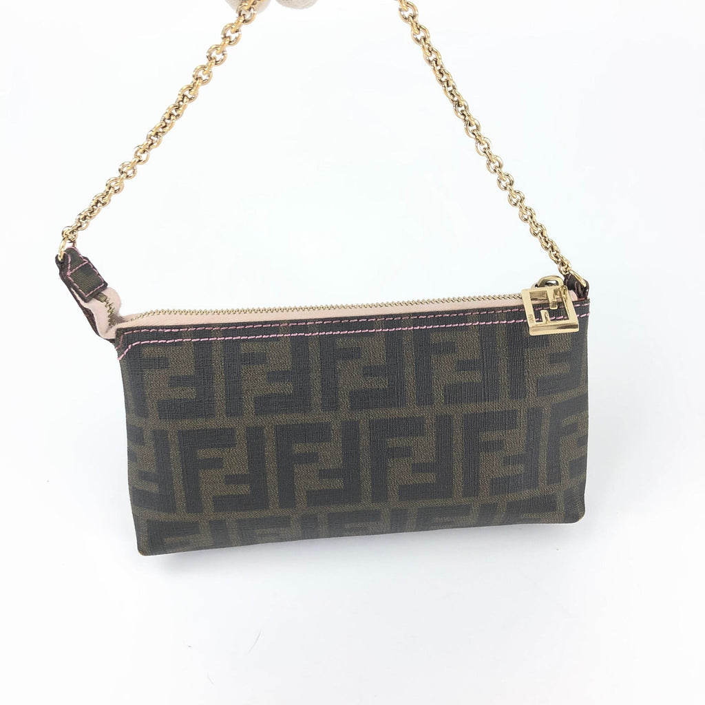 FENDI ZUCCA CHAIN BAG
