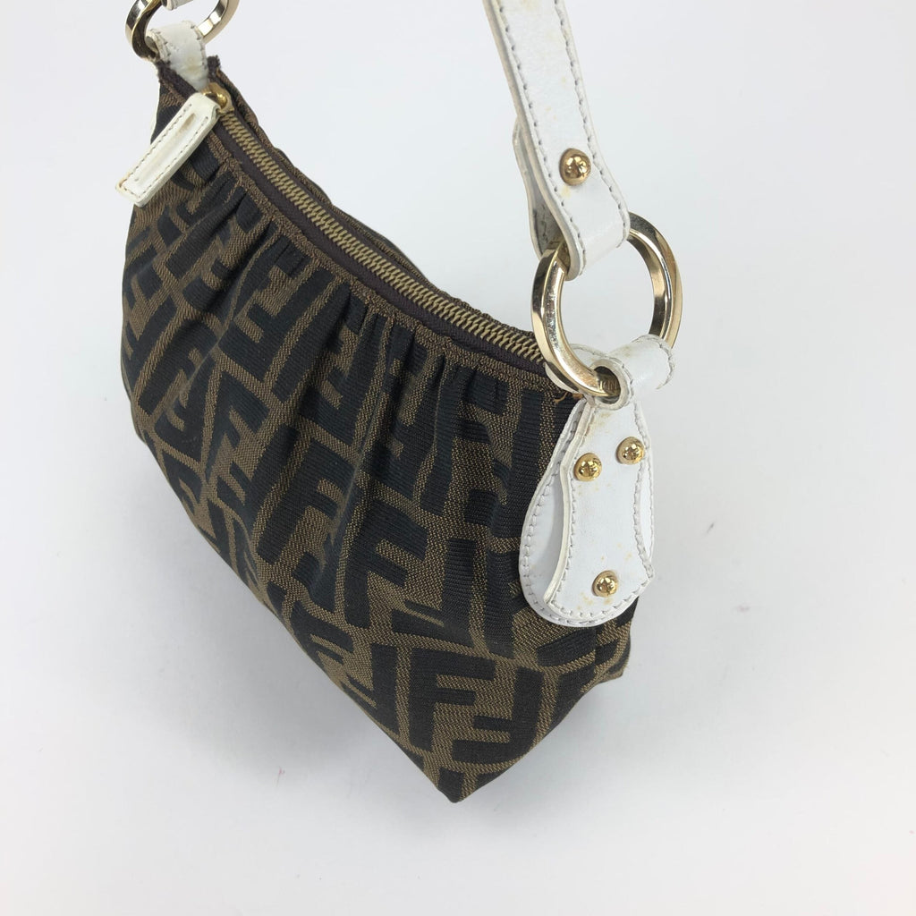FENDI ZUCCA SHOULDER BAG