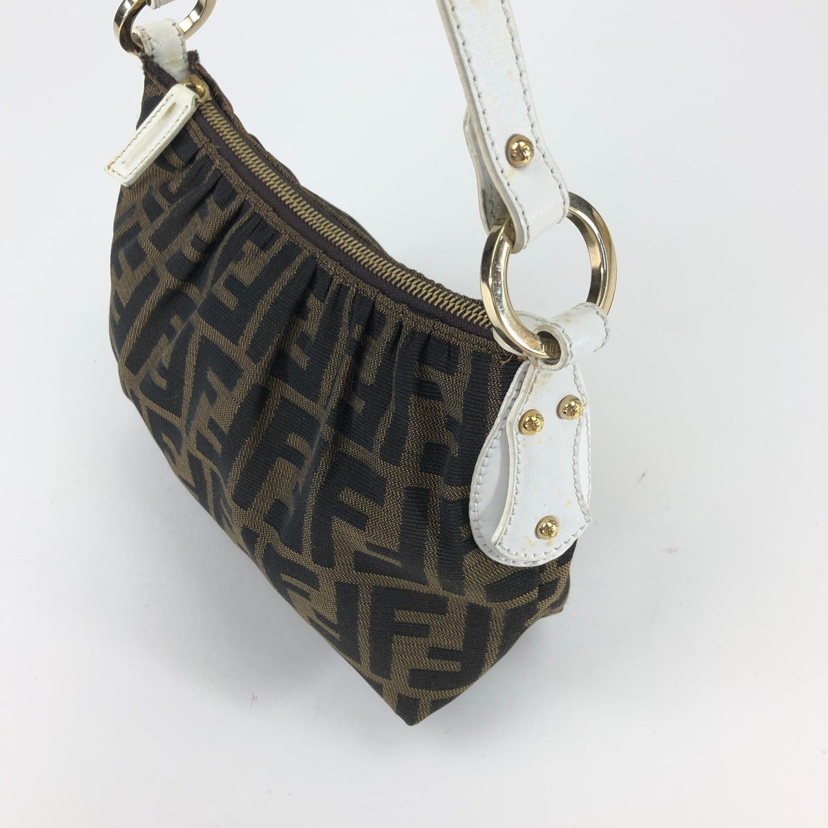 FENDI ZUCCA SHOULDER BAG