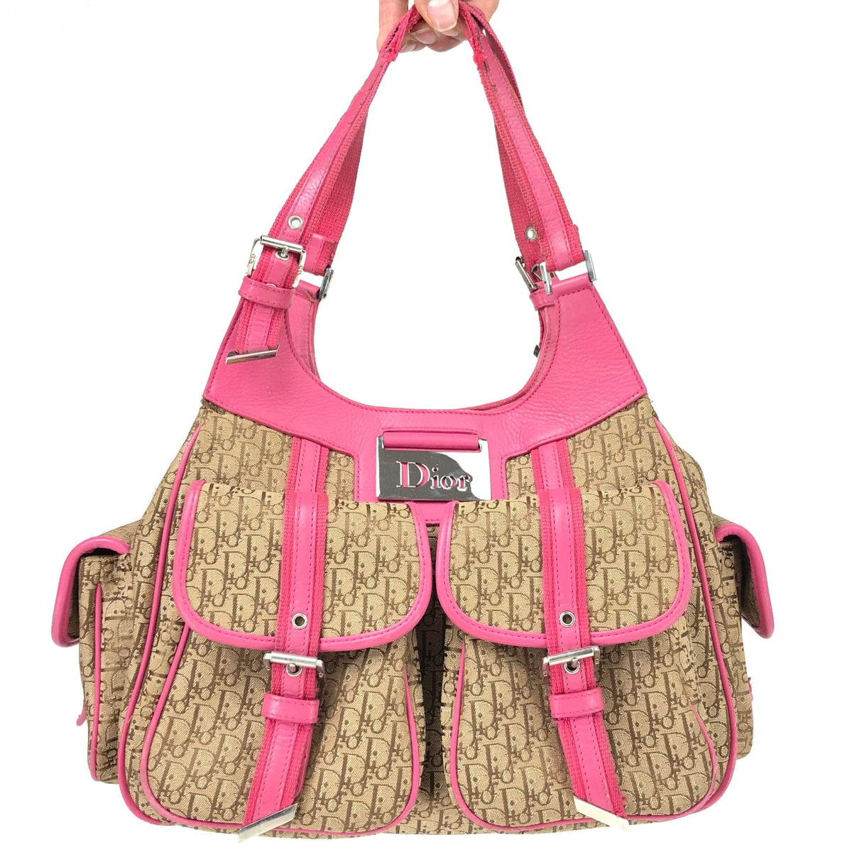 CHRISTIAN DIOR MONOGRAM SHOULDER BAG