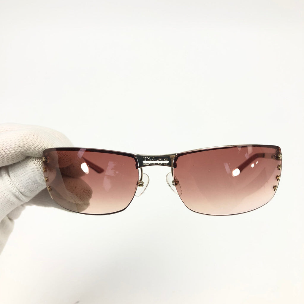 CHRISTIAN DIOR RIMLESS SUNGLASSES