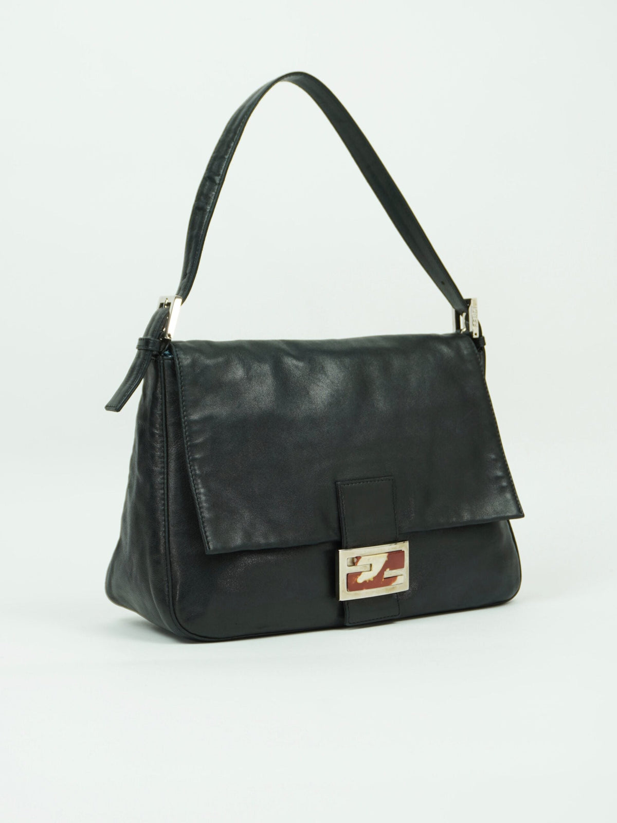 FENDI MAMA BAGUETTE WITH MARBLE BUCKLE