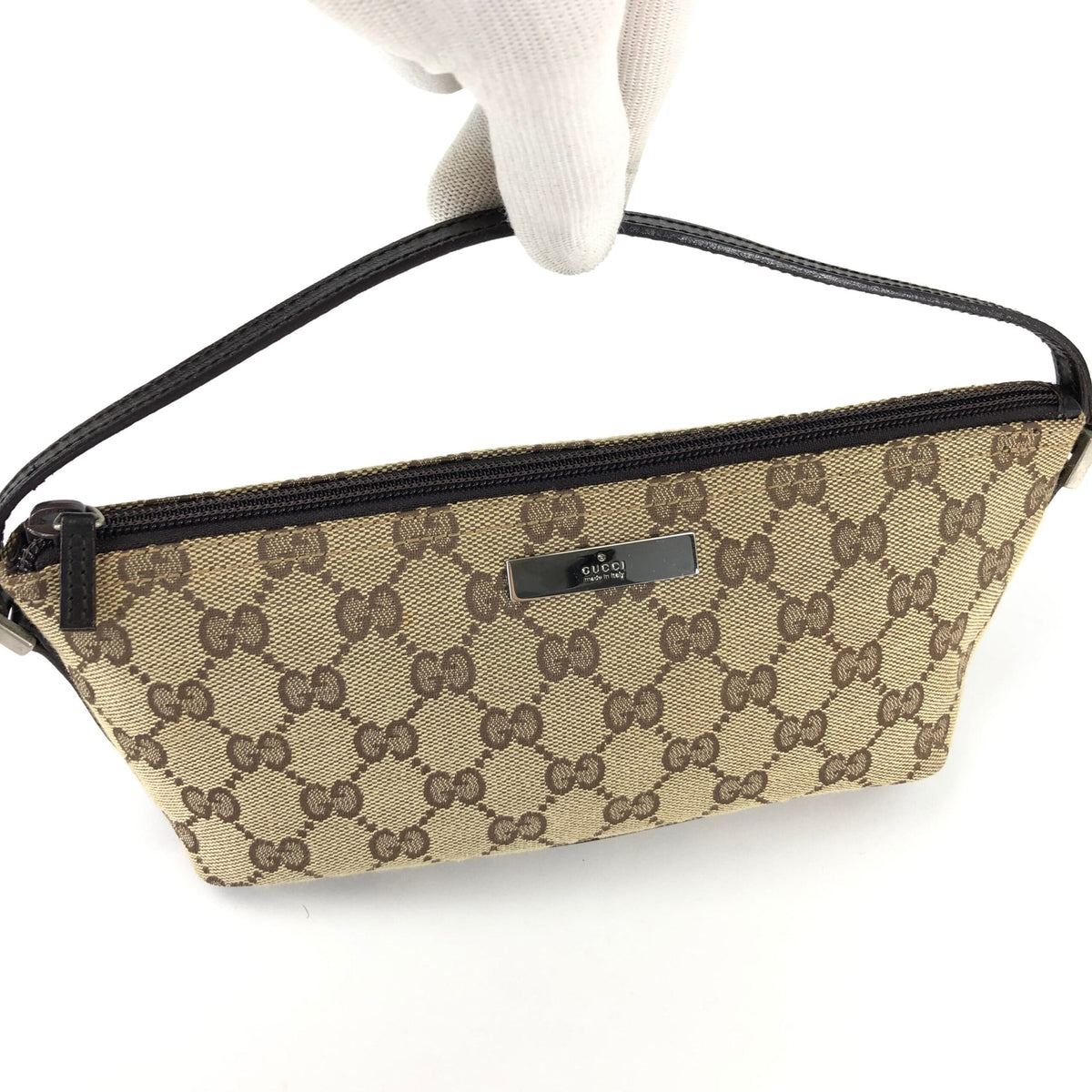 GUCCI MONOGRAM SHOULDER BAG