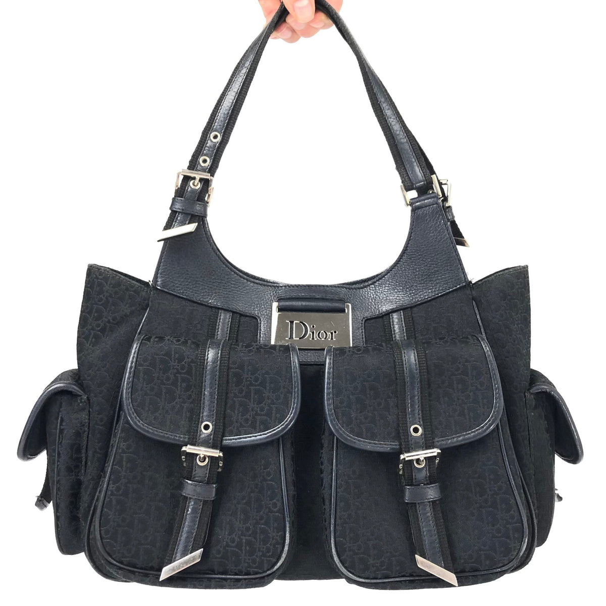 CHRISTIAN DIOR MONOGRAM SHOULDER BAG