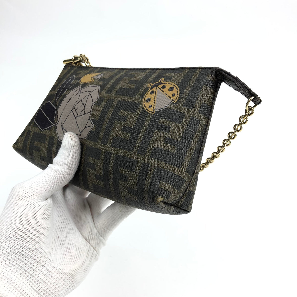 FENDI ZUCCA SHOULDER BAG