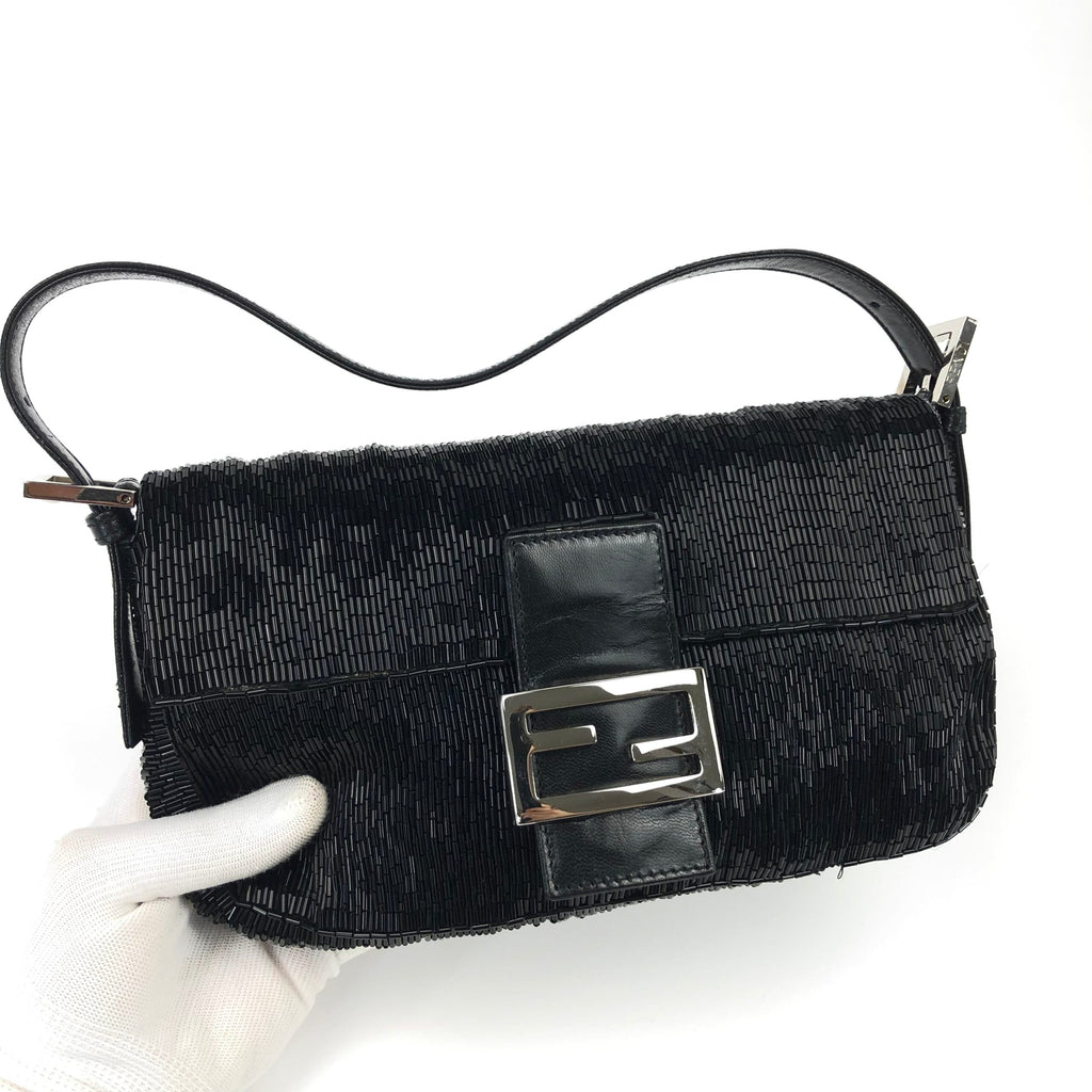FENDI BEADED BAGUETTE BAG