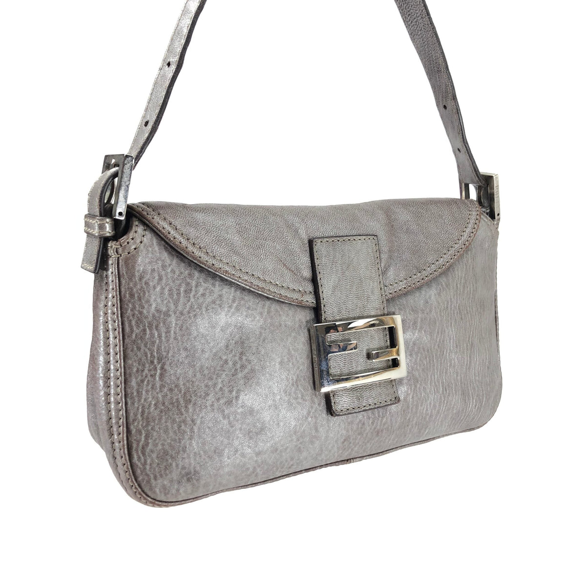 FENDI LEATHER BAGUETTE BAG