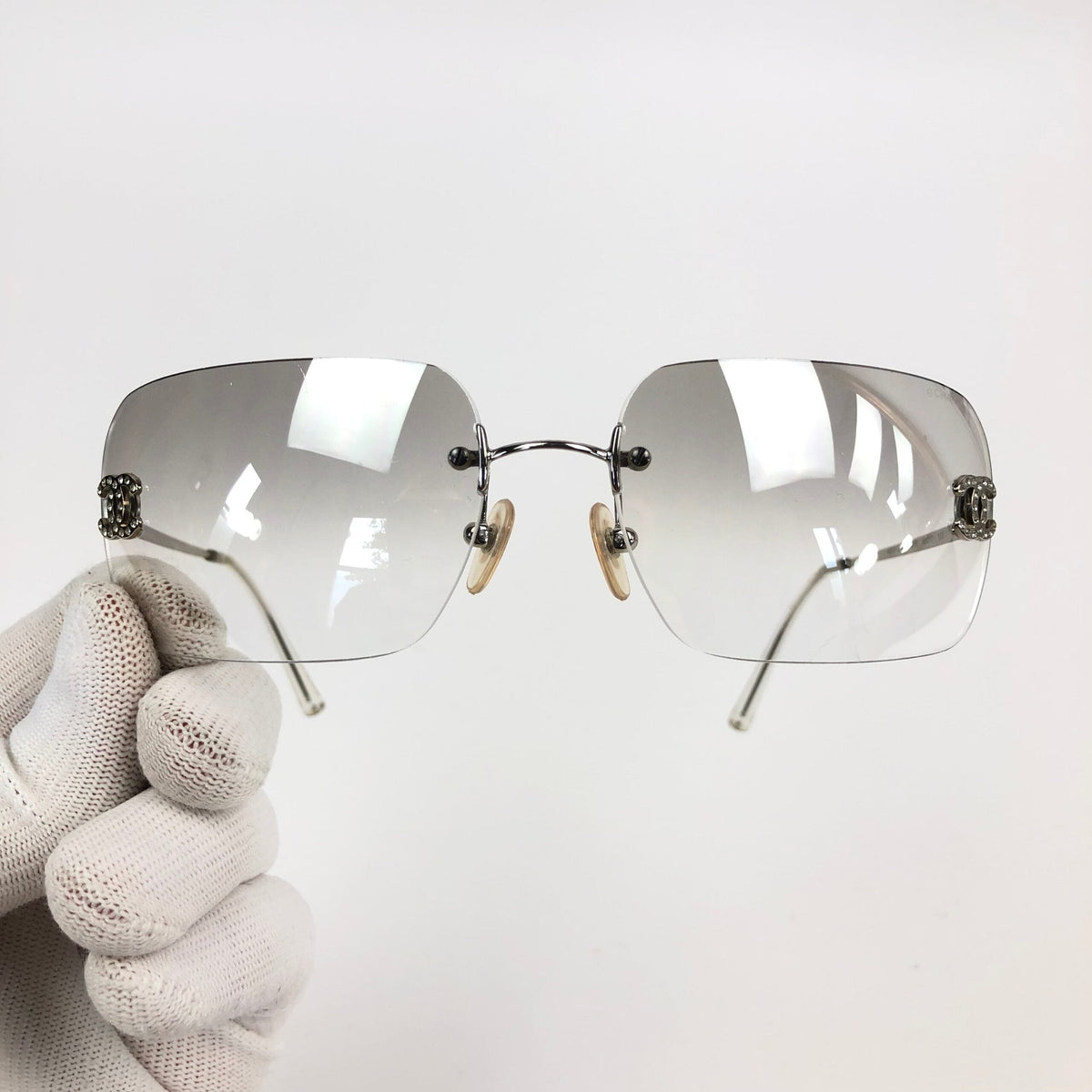 CHANEL RIMLESS SUNGLASSES