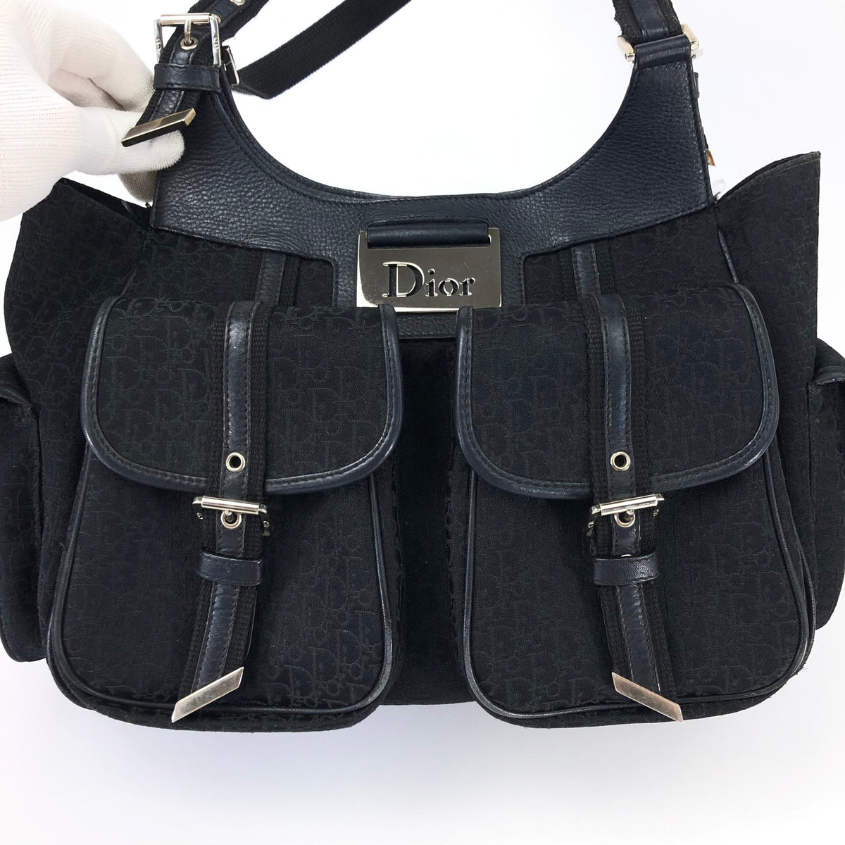 CHRISTIAN DIOR MONOGRAM SHOULDER BAG
