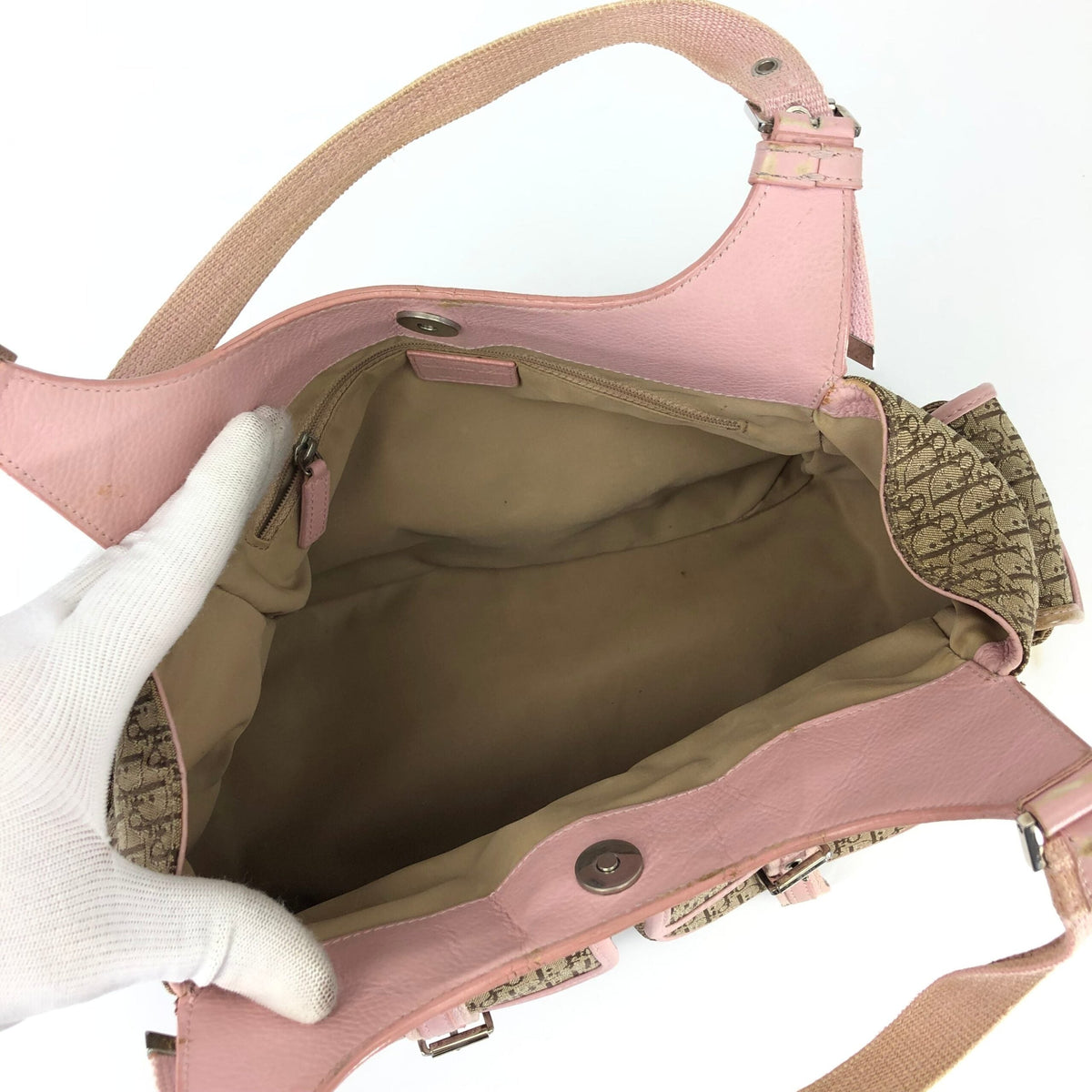 CHRISTIAN DIOR MONOGRAM SHOULDER BAG