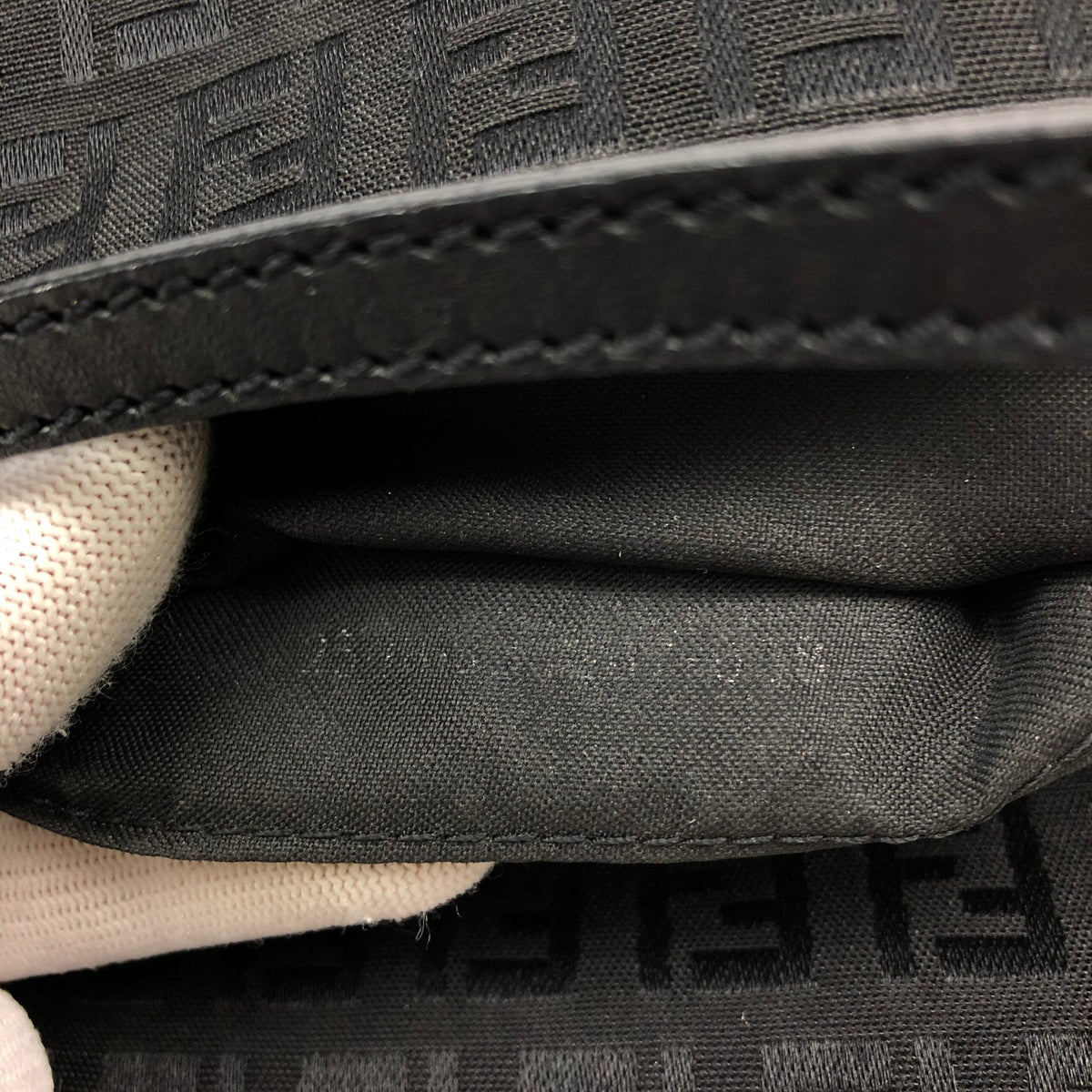 FENDI ZUCCA SHOULDER BAG