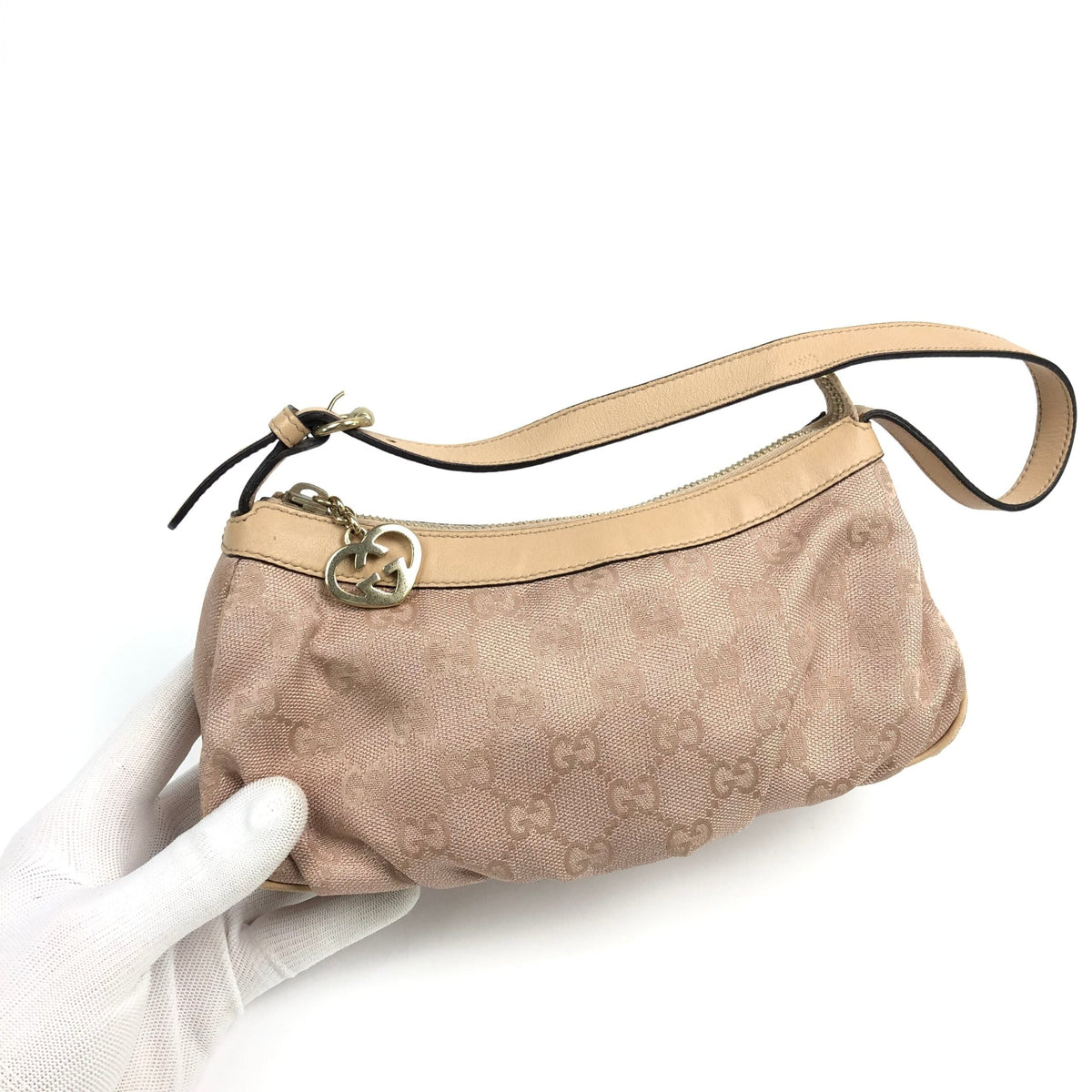 GUCCI MONOGRAM SHOULDER BAG