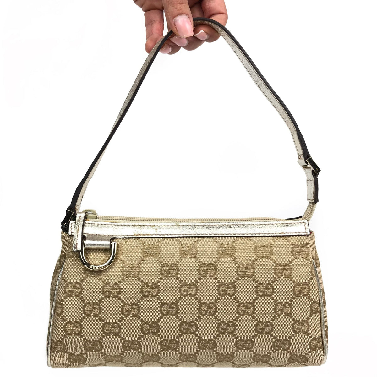 GUCCI MONOGRAM SHOULDER BAG
