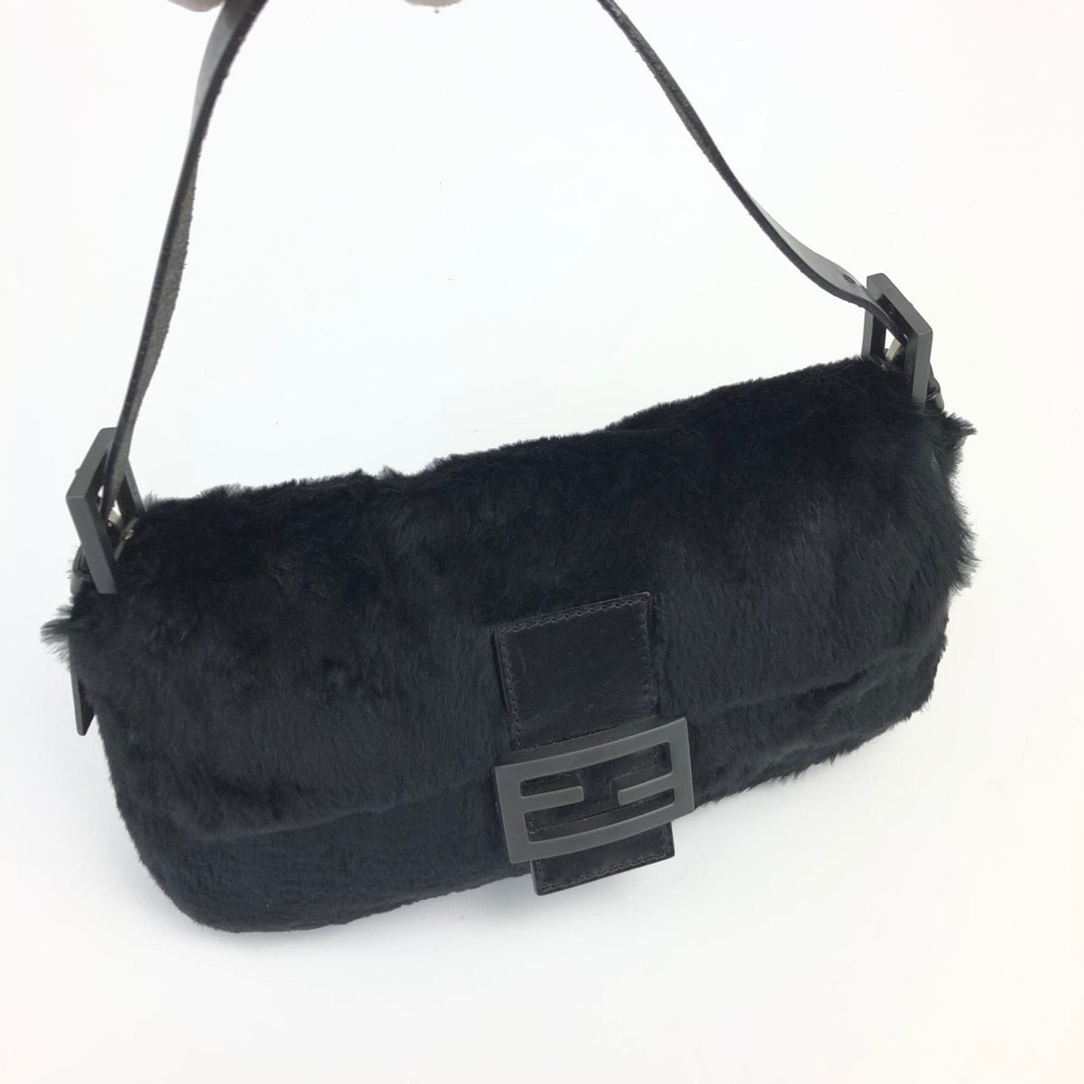 FENDI MINK FUR BAGUETTE BAG