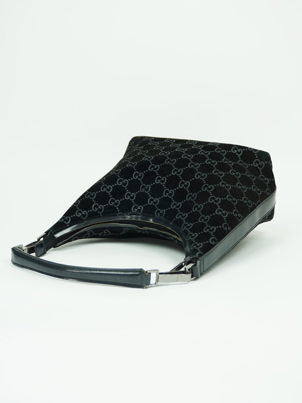 GUCCI TOM FORD SUEDE SHOULDER BAG