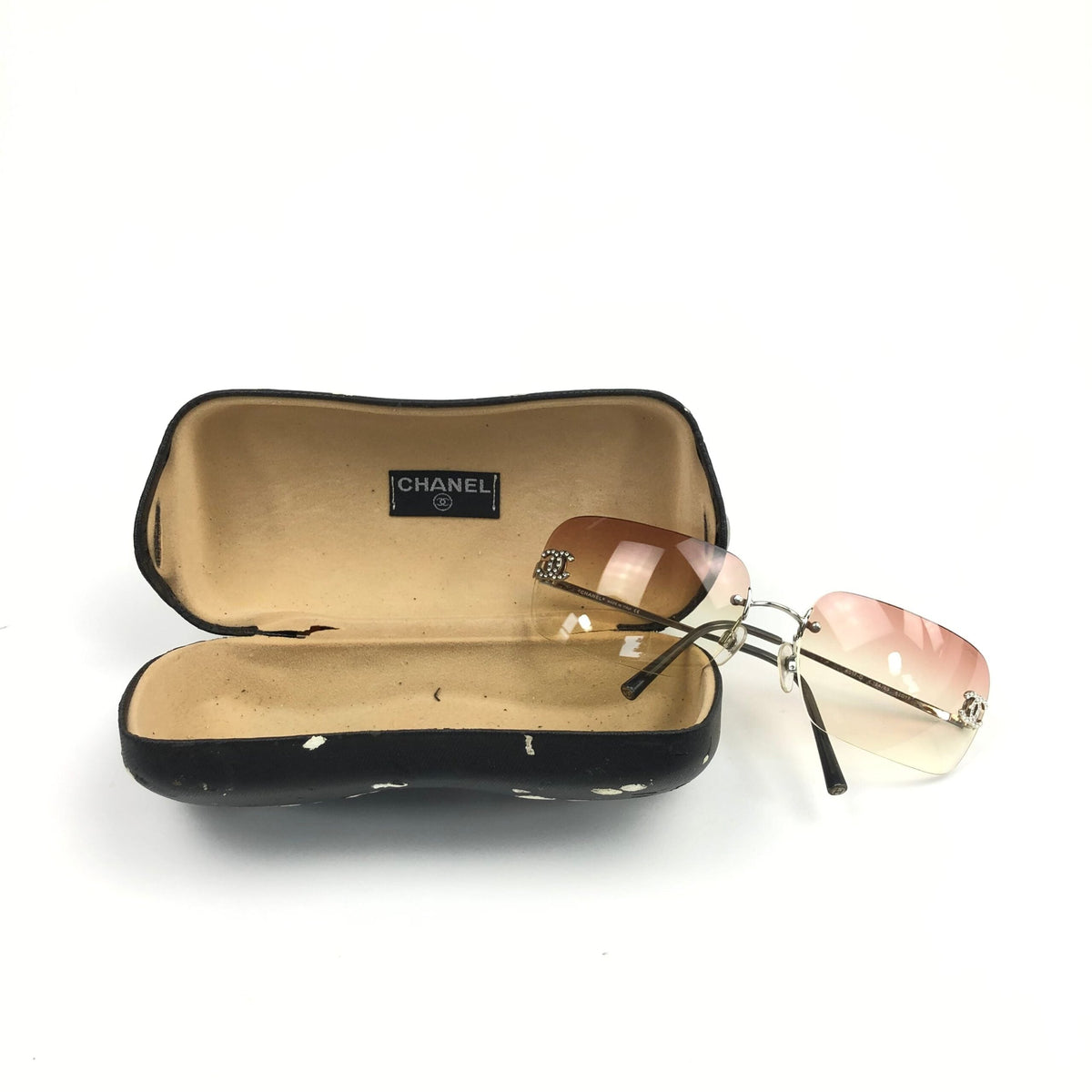 CHANEL RIMLESS SUNGLASSES