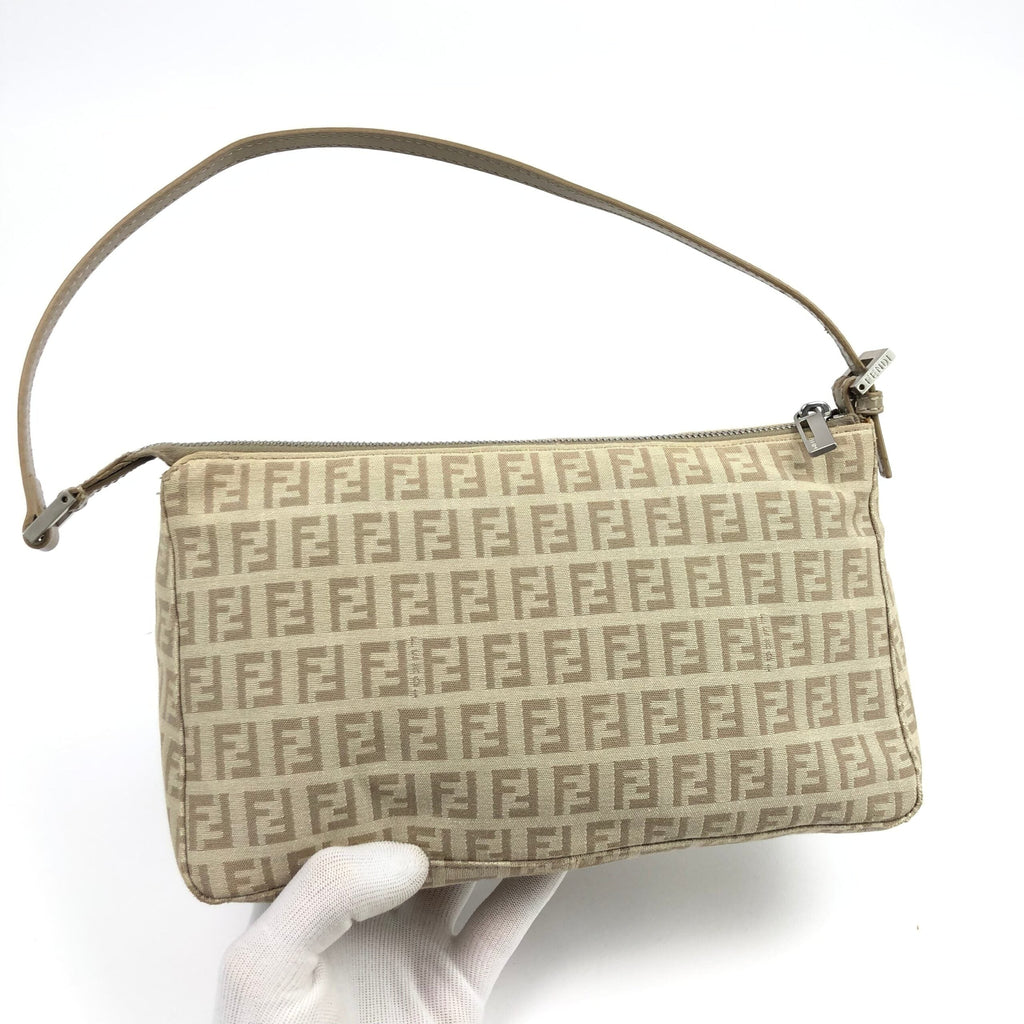 FENDI ZUCCA SHOULDER BAG