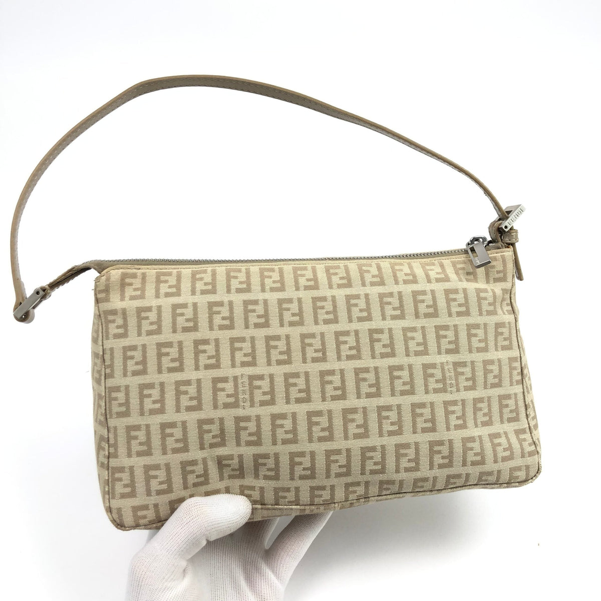 FENDI ZUCCA SHOULDER BAG