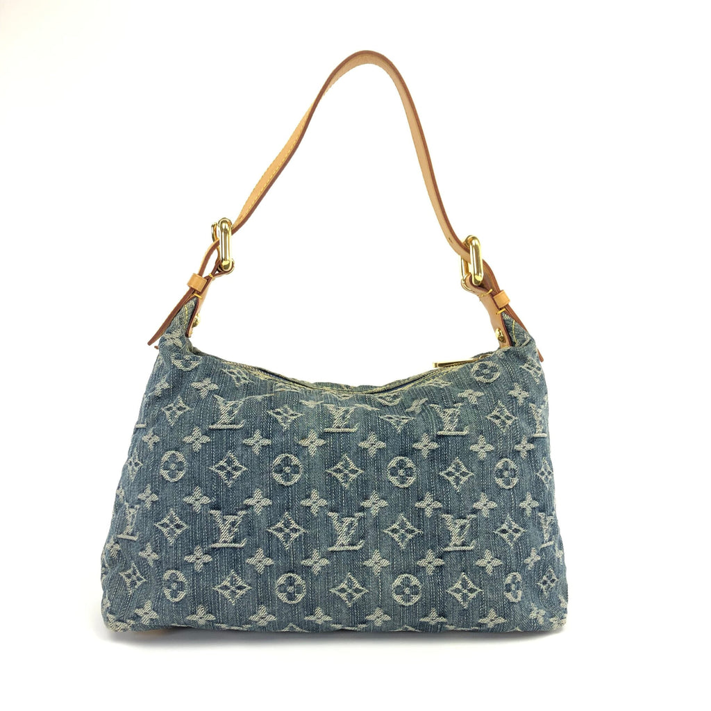 LOUIS VUITTON BAGGY PM DENIM SHOULDER BAG