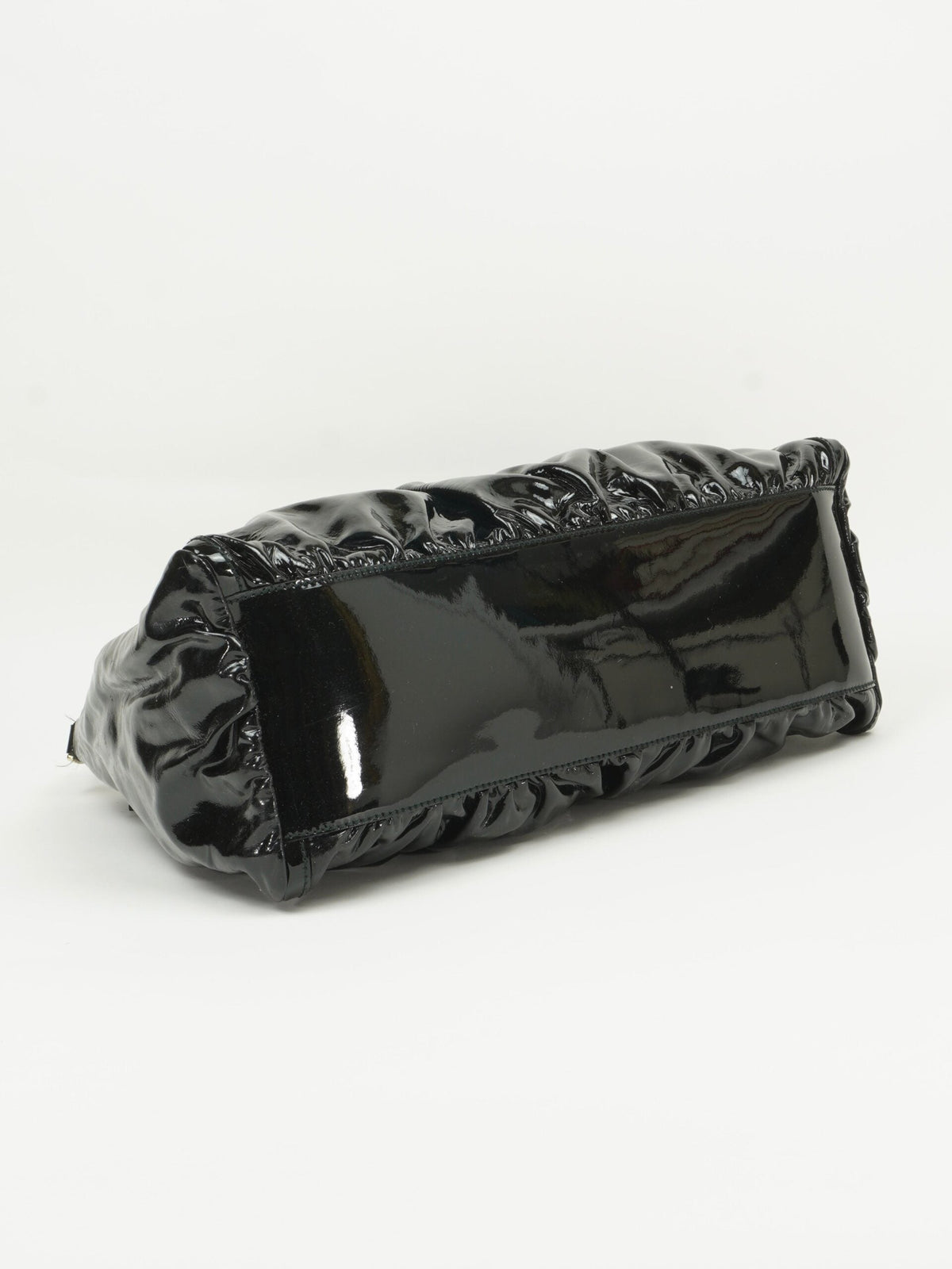 GUCCI PATENT LEATHER ABBEY BAG