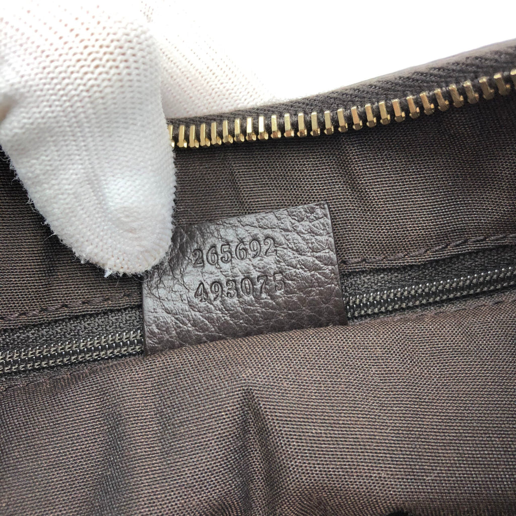 GUCCI MONOGRAM ABBEY SHOULDER BAG