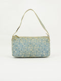 FENDI DENIM ZUCCA SHOULDER BAG