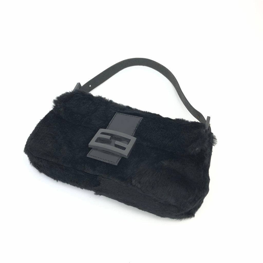FENDI MINK FUR BAGUETTE BAG
