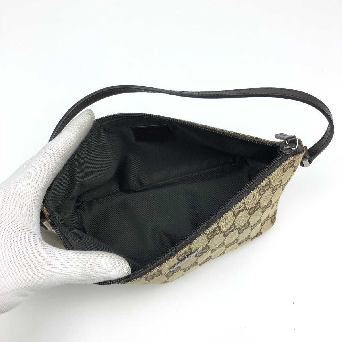 GUCCI MONOGRAM SHOULDER BAG
