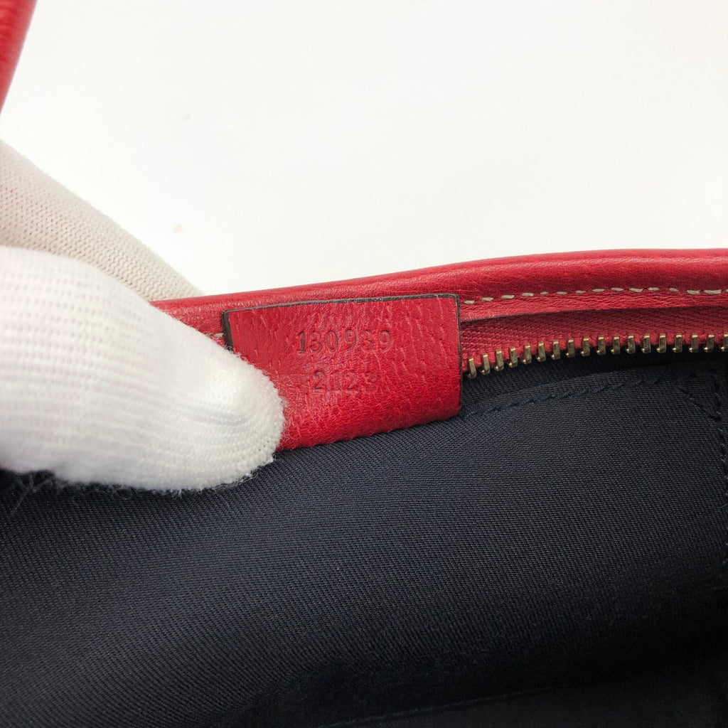 GUCCI MONOGRAM SHOULDER BAG