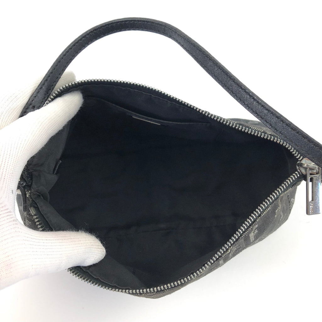 FENDI DENIM ZUCCA SHOULDER BAG