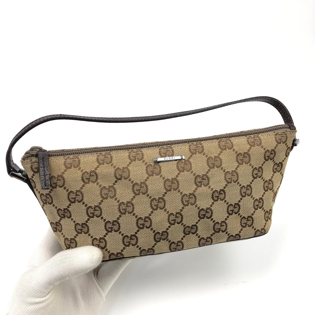 GUCCI MONOGRAM SHOULDER BAG