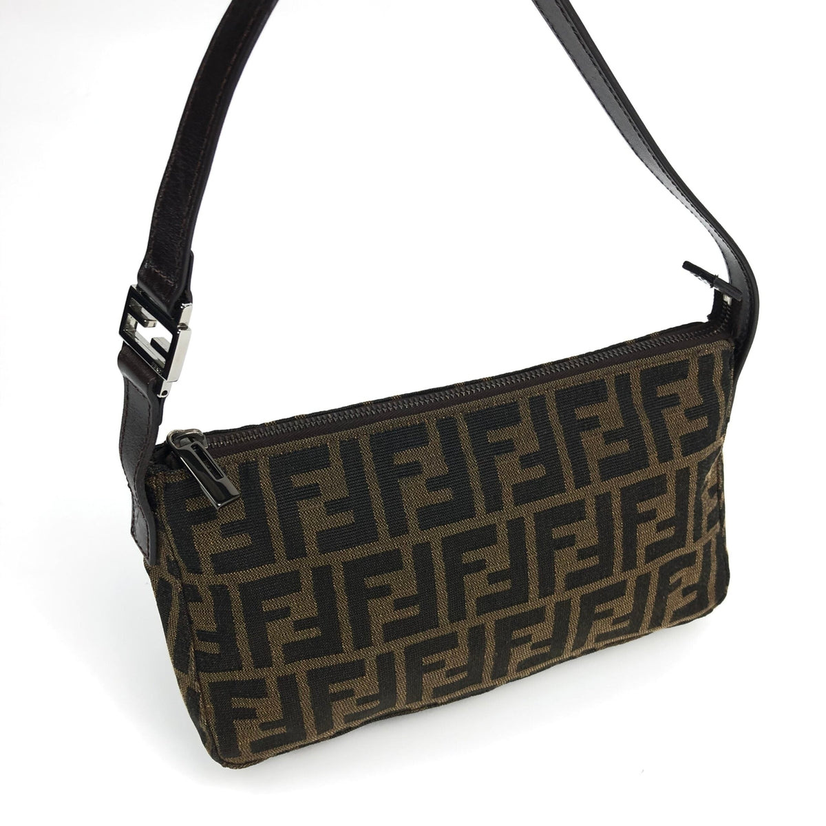 FENDI ZUCCA SHOULDER BAG