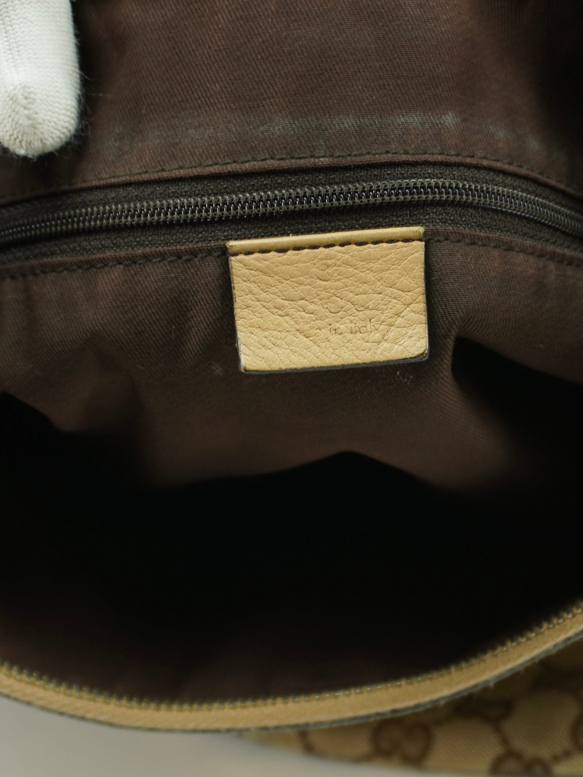 GUCCI MONOGRAM ABBEY BAG